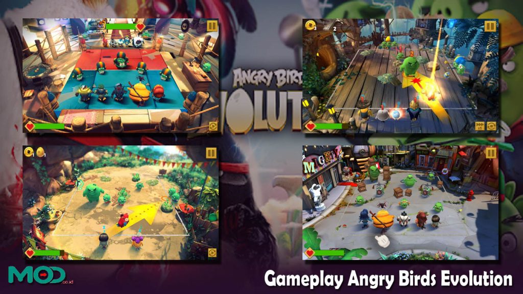 Gameplay Angry Birds Evolution