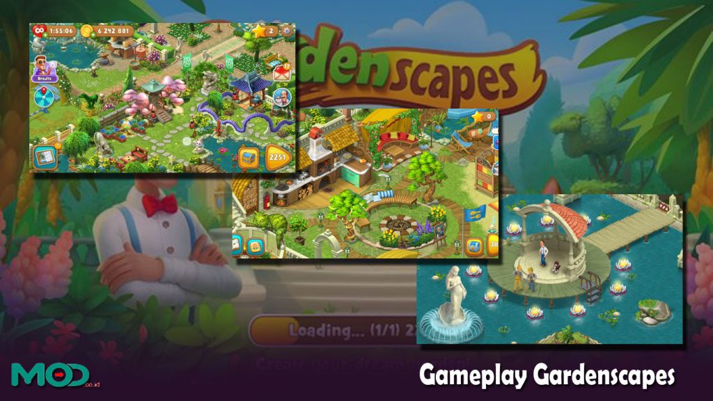 Gameplay Gardenscapes