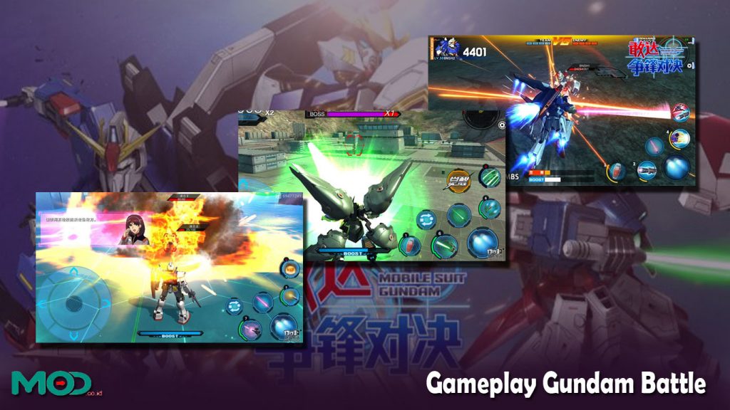 Gameplay Gundam Battle