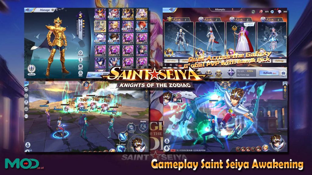 Gameplay Saint Seiya Awakening